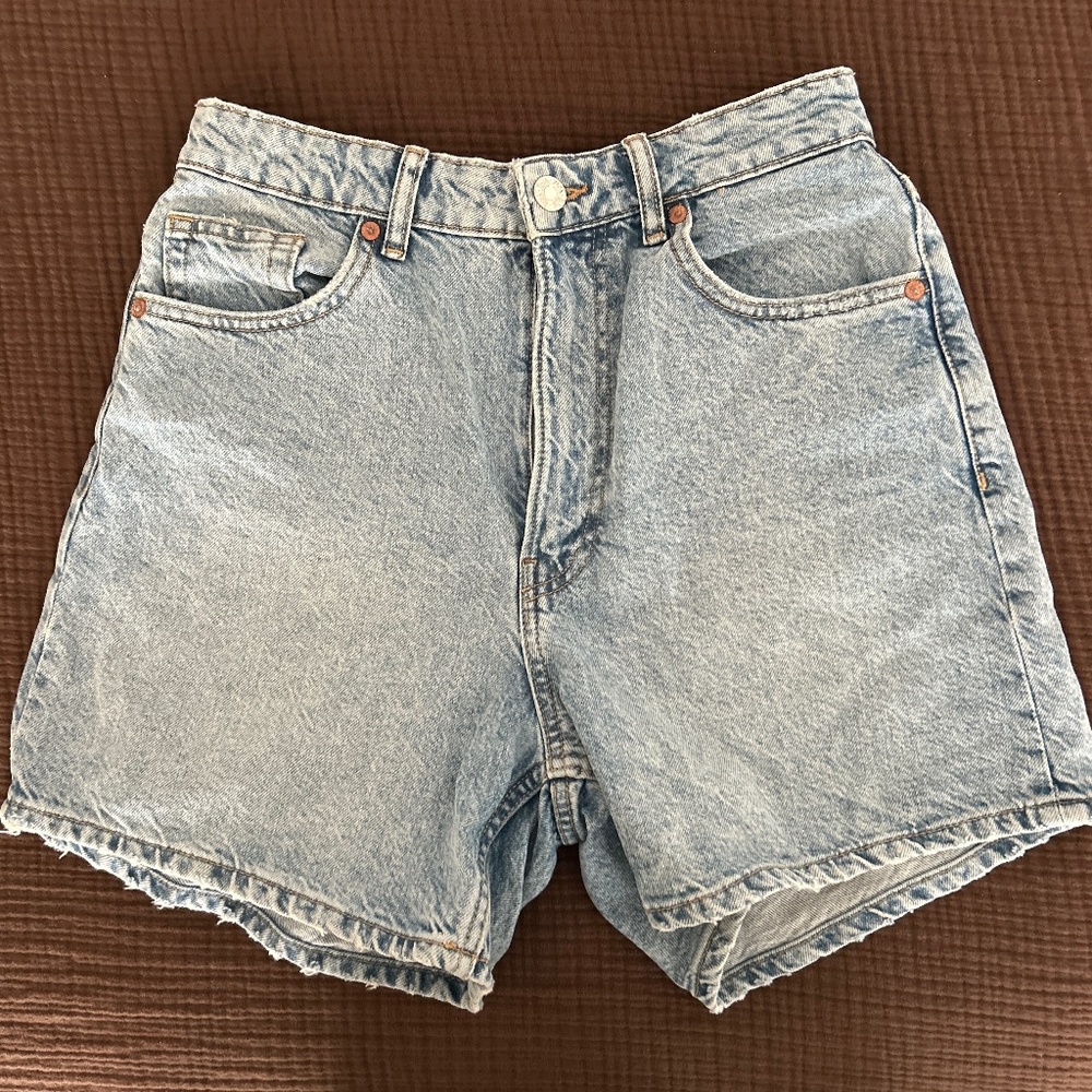 Zara Womens Jean Shorts Size 40 Regular Fit